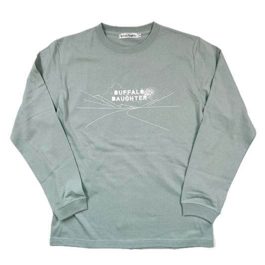 Buffallo Daughter  "New Rock" Long Sleeve Tee(art work by Keiji Ito)