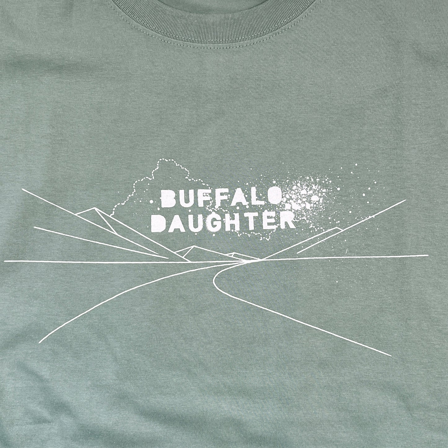 Buffallo Daughter "New Rock" Long Sleeve Tee(art work by Keiji Ito)