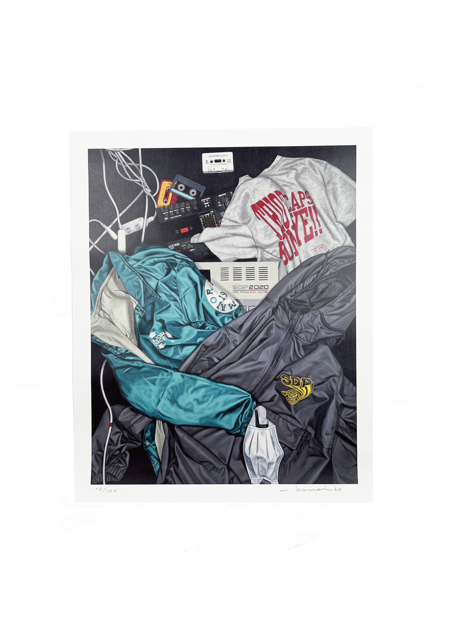 亀井雅文 『Yodan "Shin Yodan"』Limited Poster