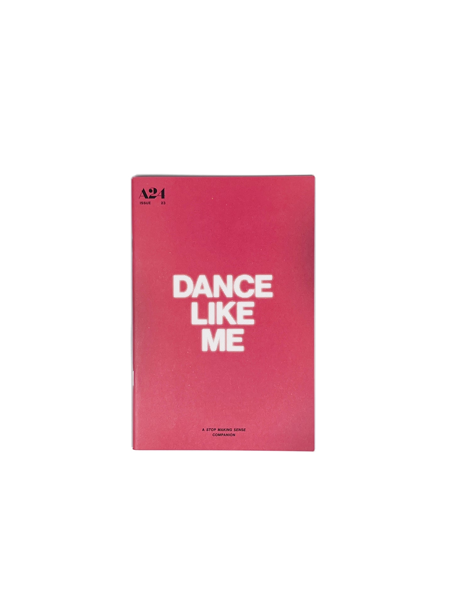 Talking Heads "Dance Like Me": A Stop Making Sense Companion Zine
