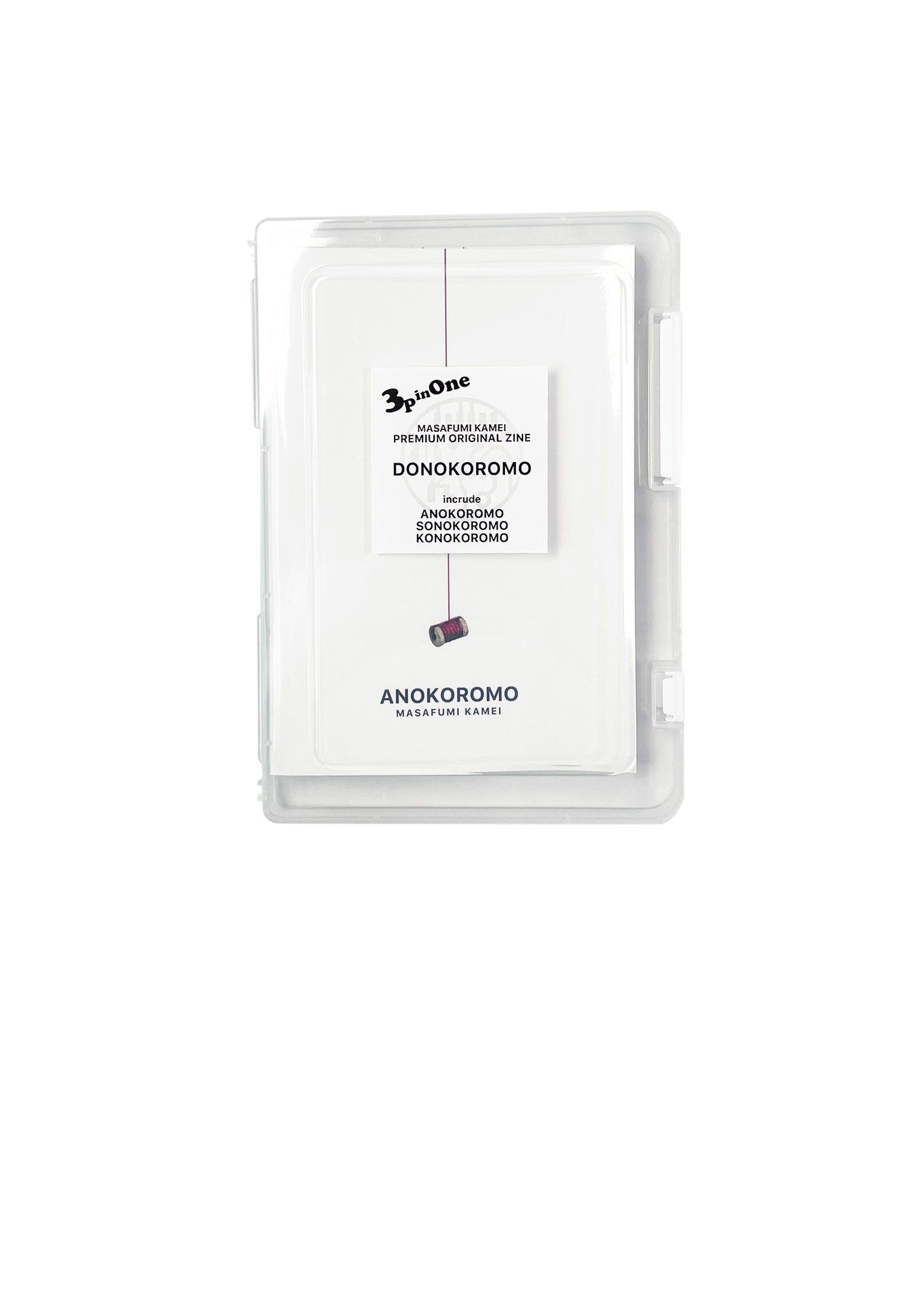 Masafumi Kamei 「DONOKOROMO」 “a boxed set of three zines”