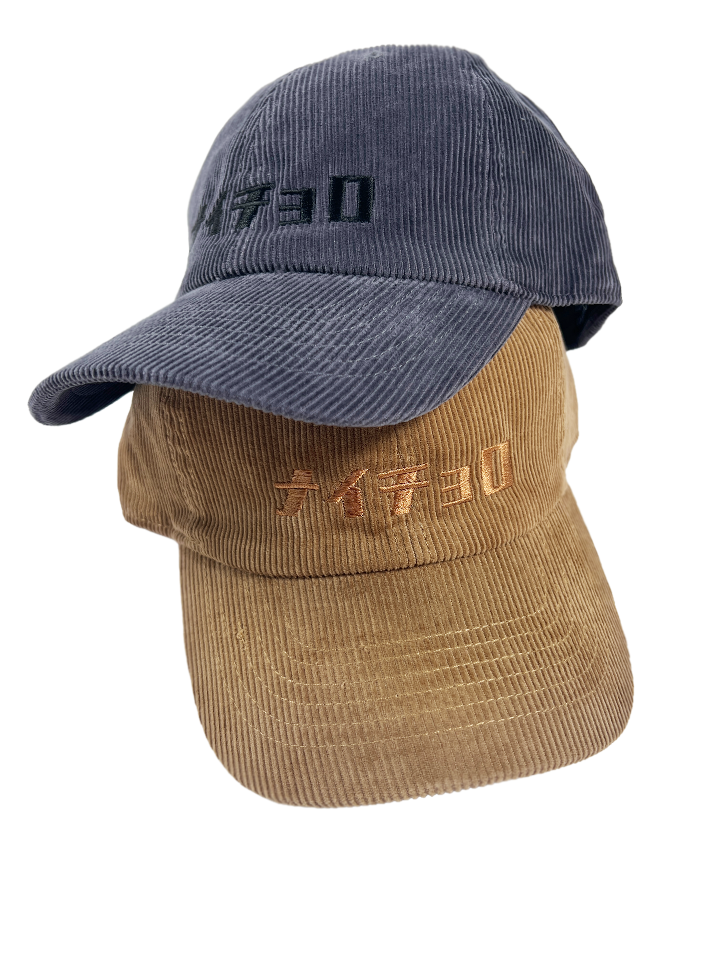 亀井雅文 "ナイチョロ" Logo Corduroy Cap