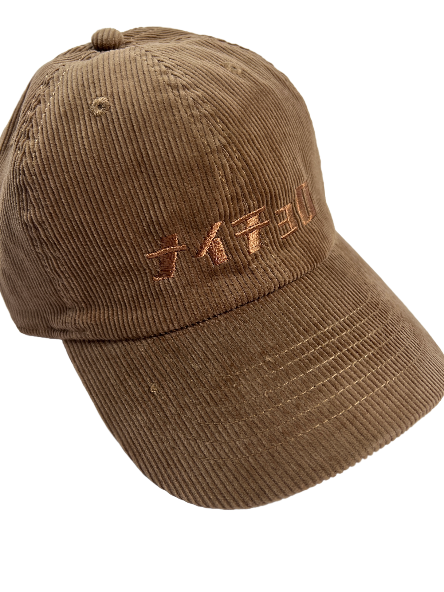 亀井雅文 "ナイチョロ" Logo Corduroy Cap