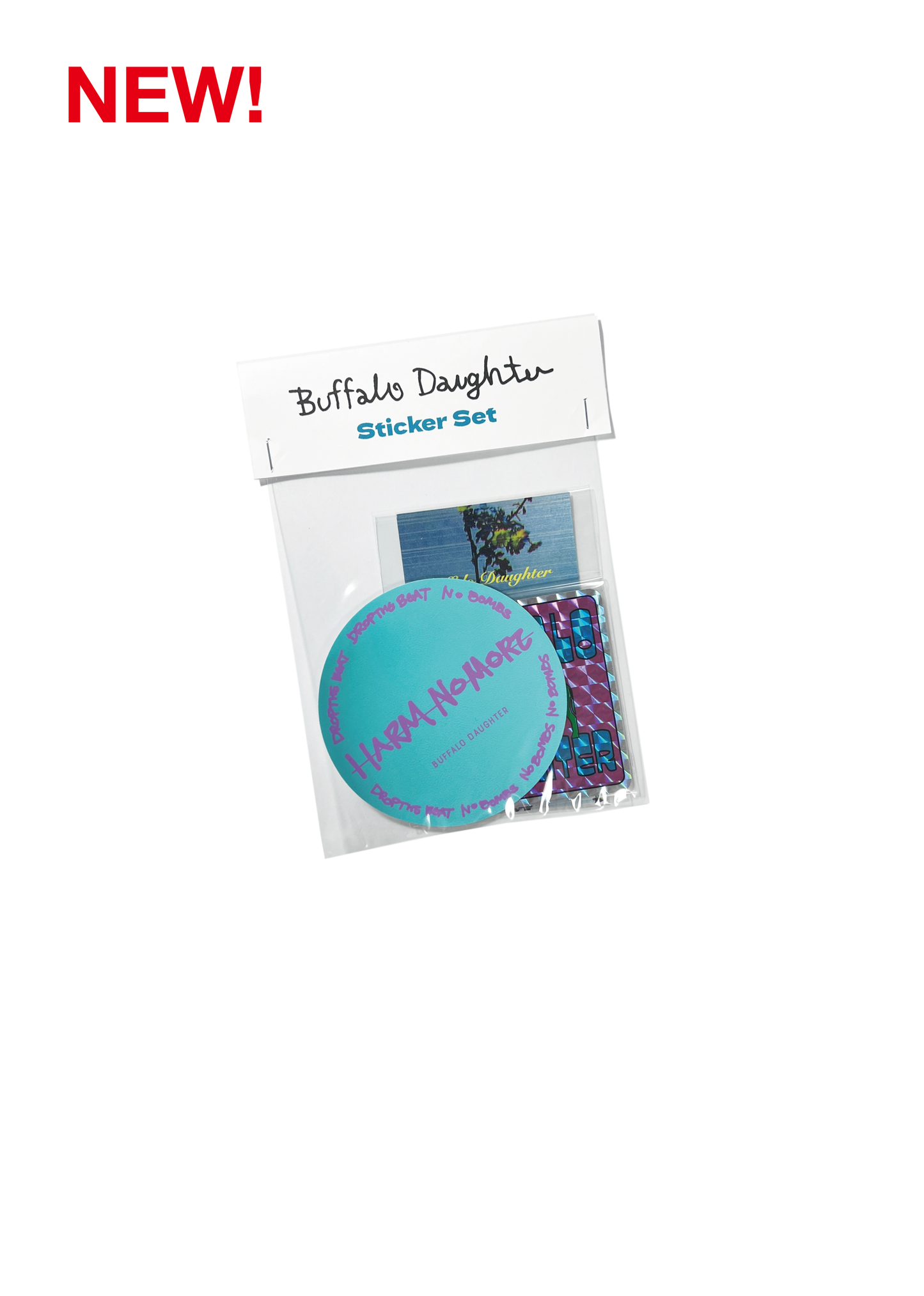 Buffalo Daughter「Harm No More」Sticker set