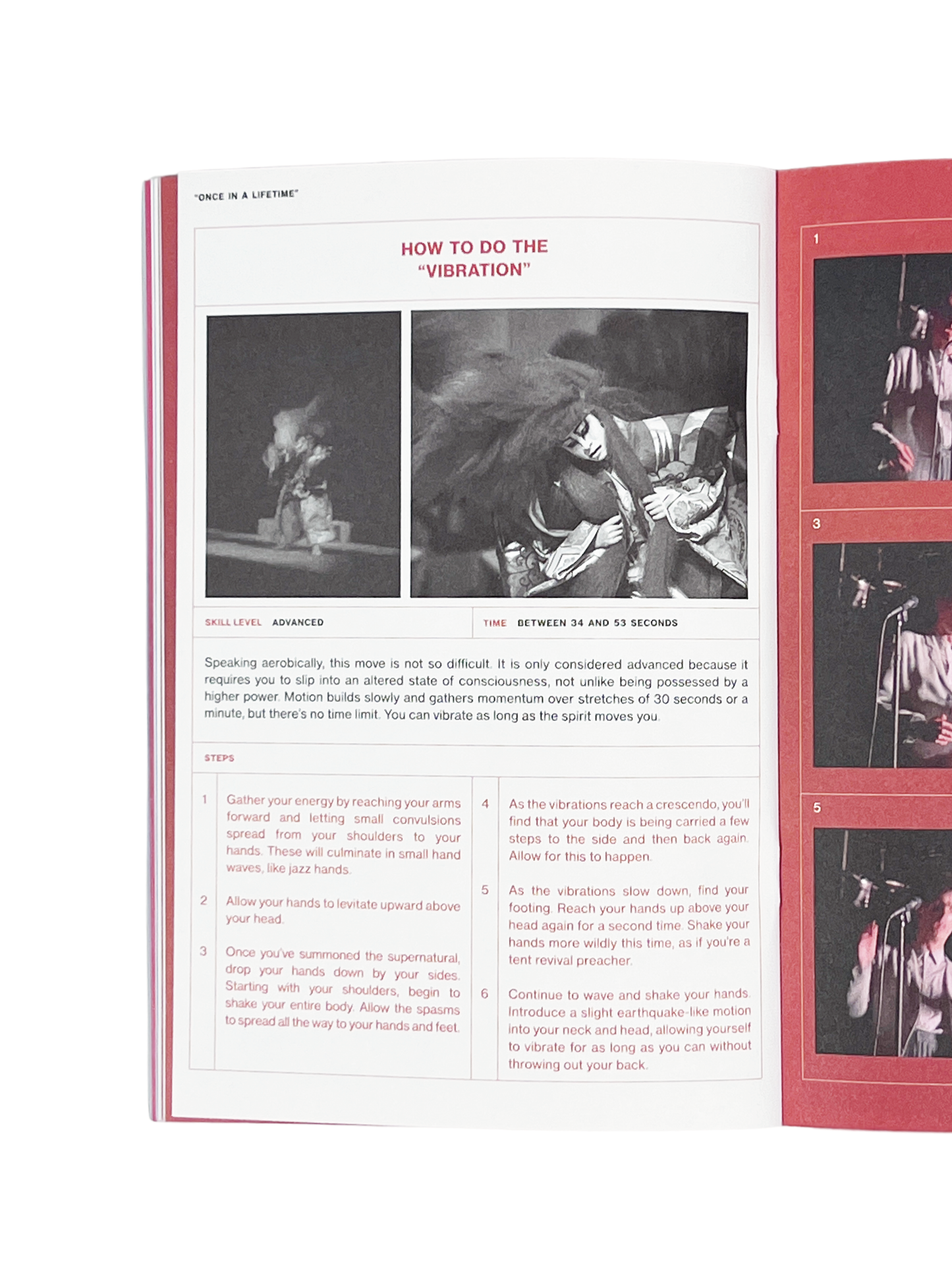 Talking Heads "Dance Like Me": A Stop Making Sense Companion Zine