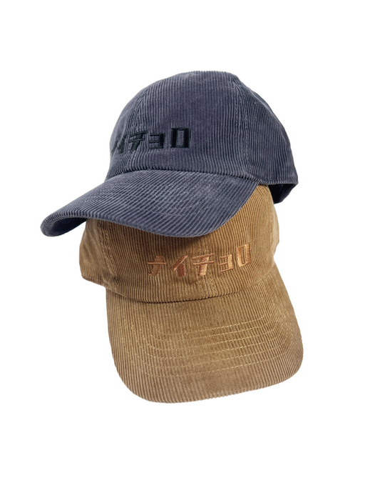 亀井雅文 "ナイチョロ" Logo Corduroy Cap