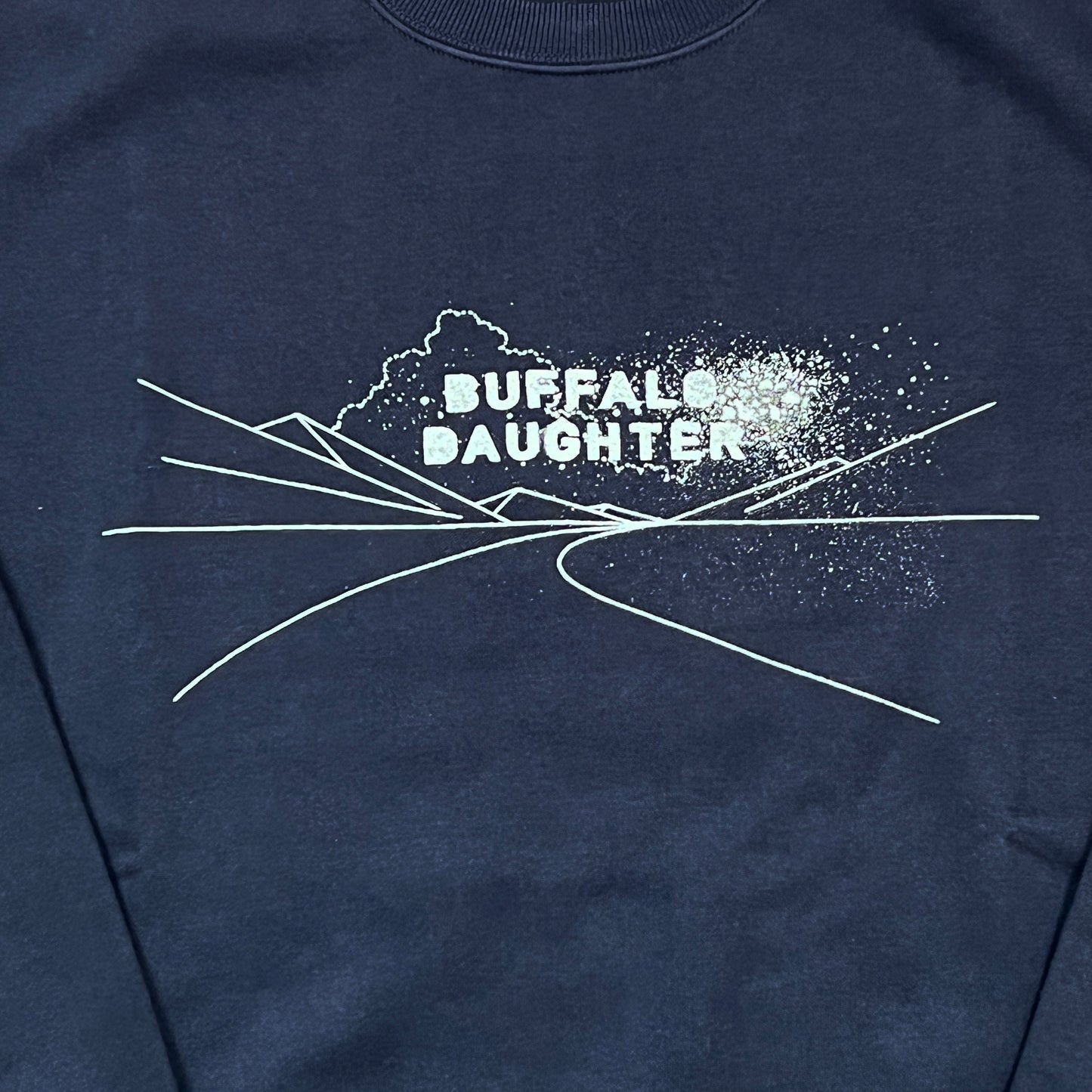 Buffallo Daughter  "New Rock" Sweatshirt（art work by Keiji Ito）