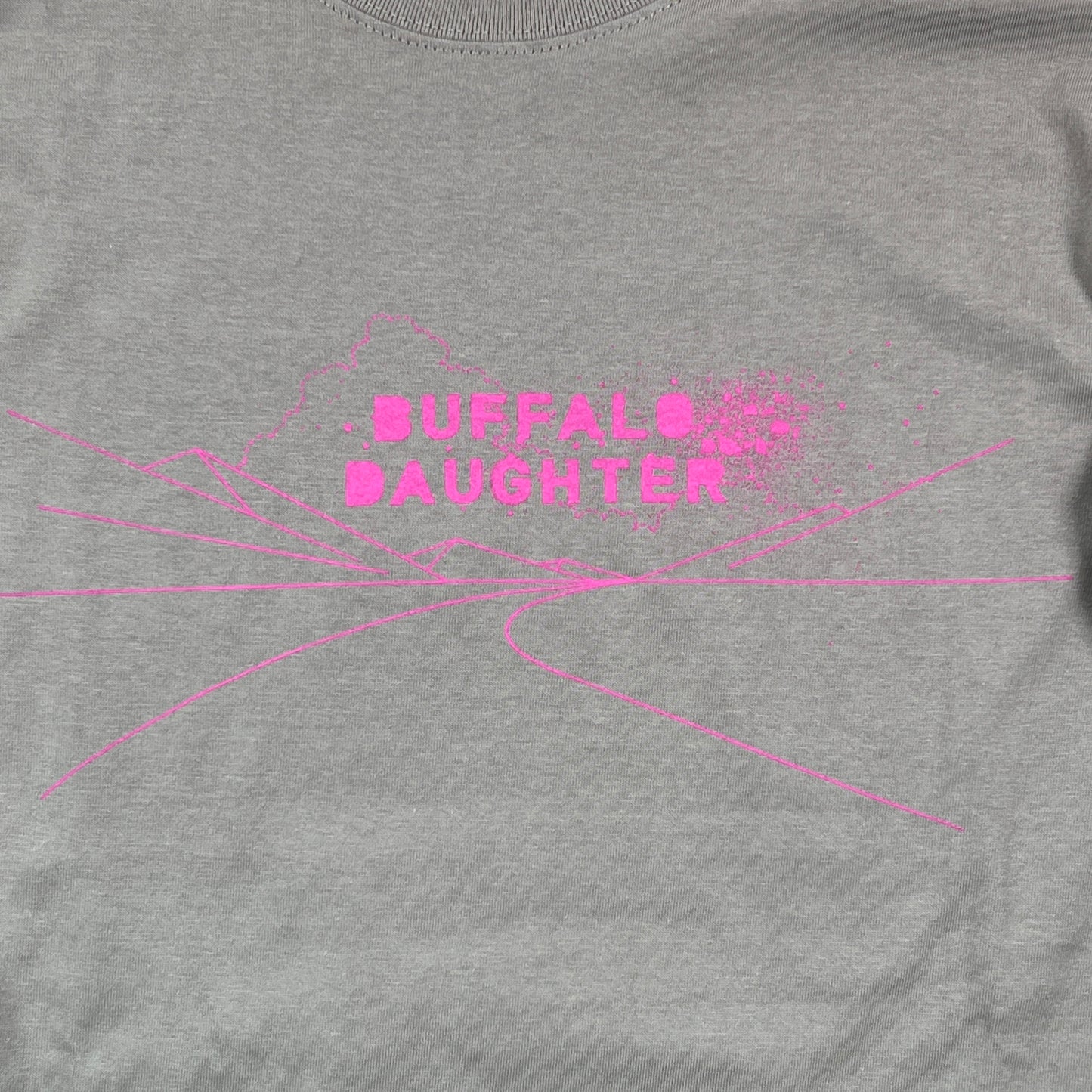 Buffallo Daughter  "New Rock" Long Sleeve Tee（art work by Keiji Ito）