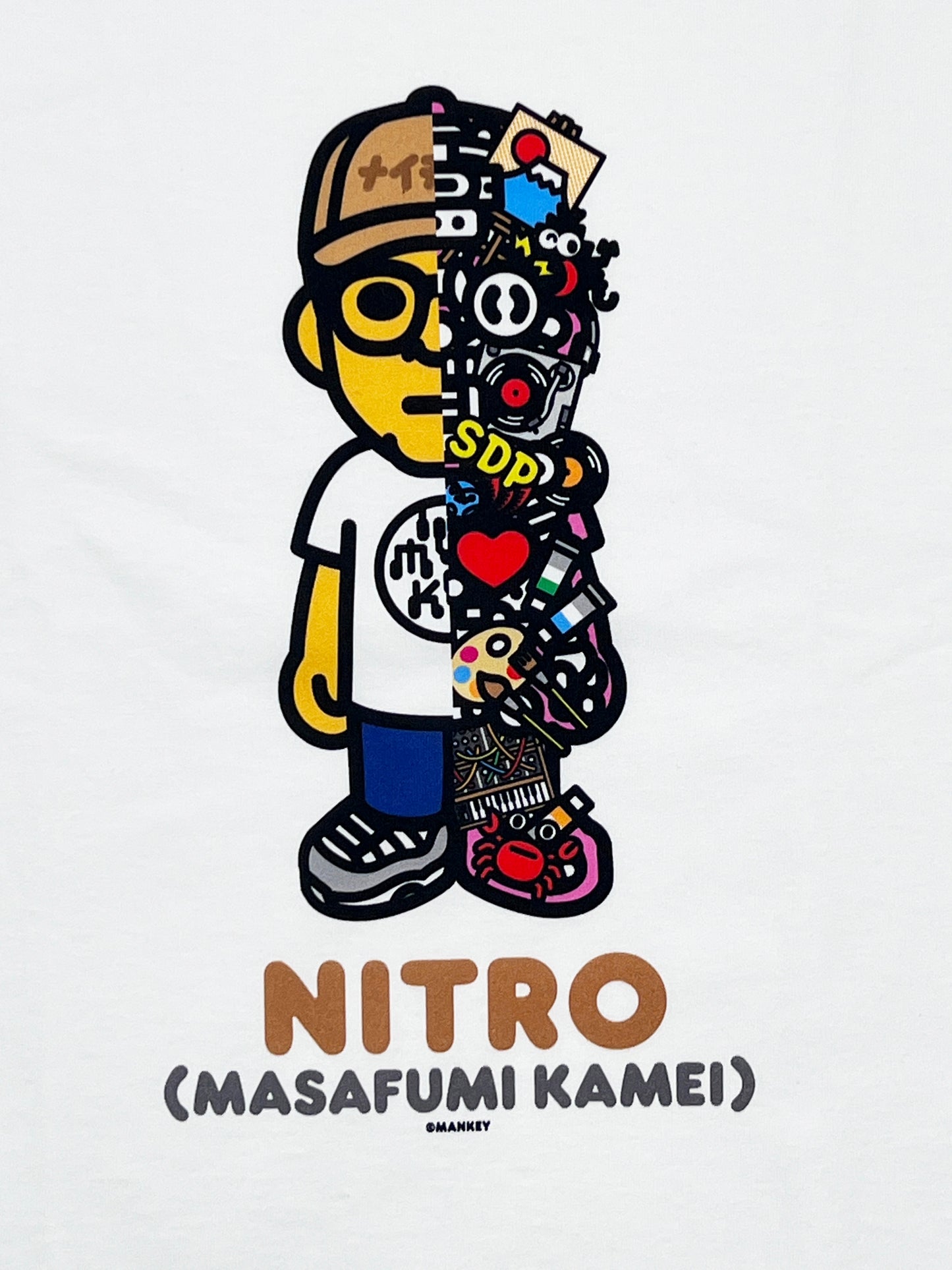 亀井雅文 ”Nitro 2026” Tshirt    artwork by ©︎MANKEY